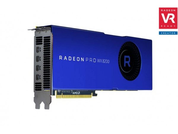 GPU AMD Radeon Pro WX 8200 Graphics